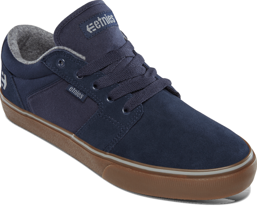 BARGE LS Etnies Dark Blue/Gum