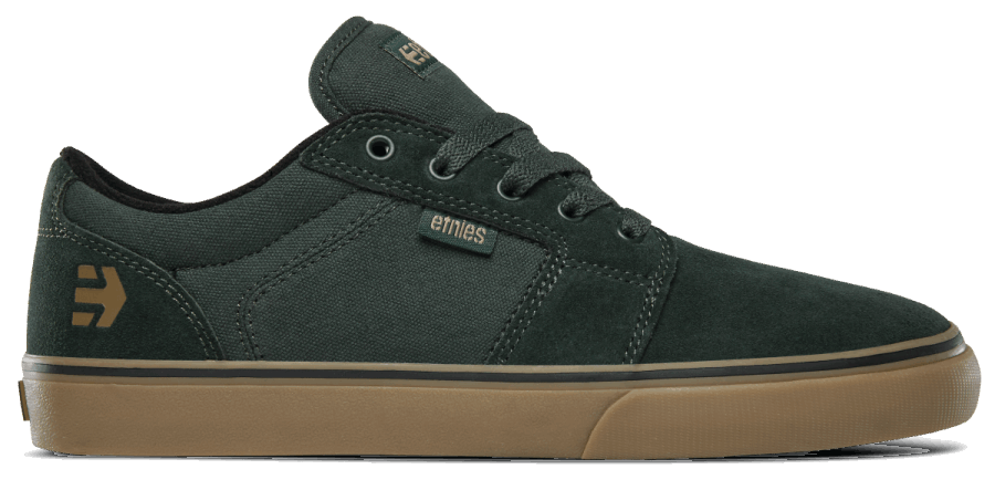 Etnies Green/Gum BARGE LS - Click Image to Close