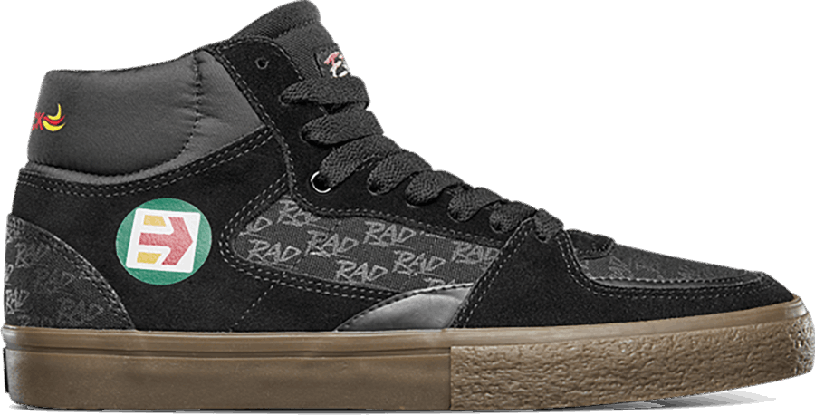 SCREW VULC MID X RAD Black/Gum Etnies - Click Image to Close